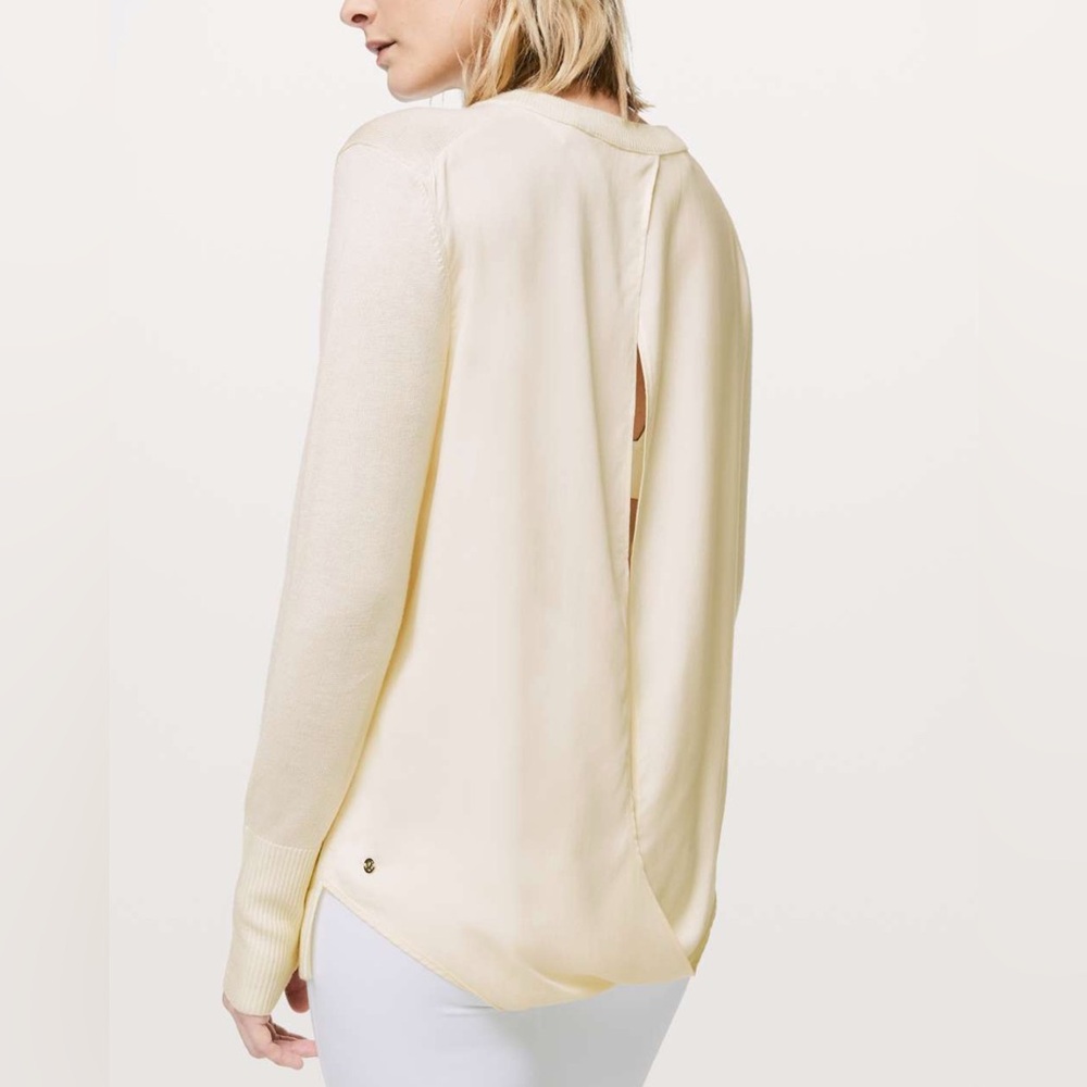 lululemon Still at Ease Pullover (Angel Wing)